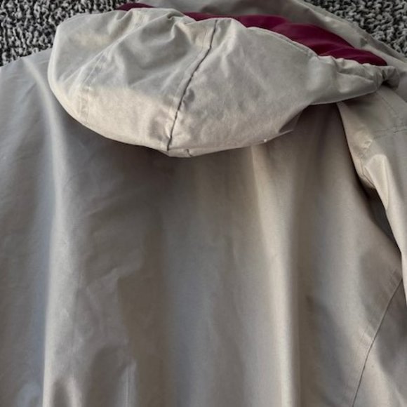 ATLAS FOR WOMEN Tan Hooded Winter Jacket - Picture 9 of 10